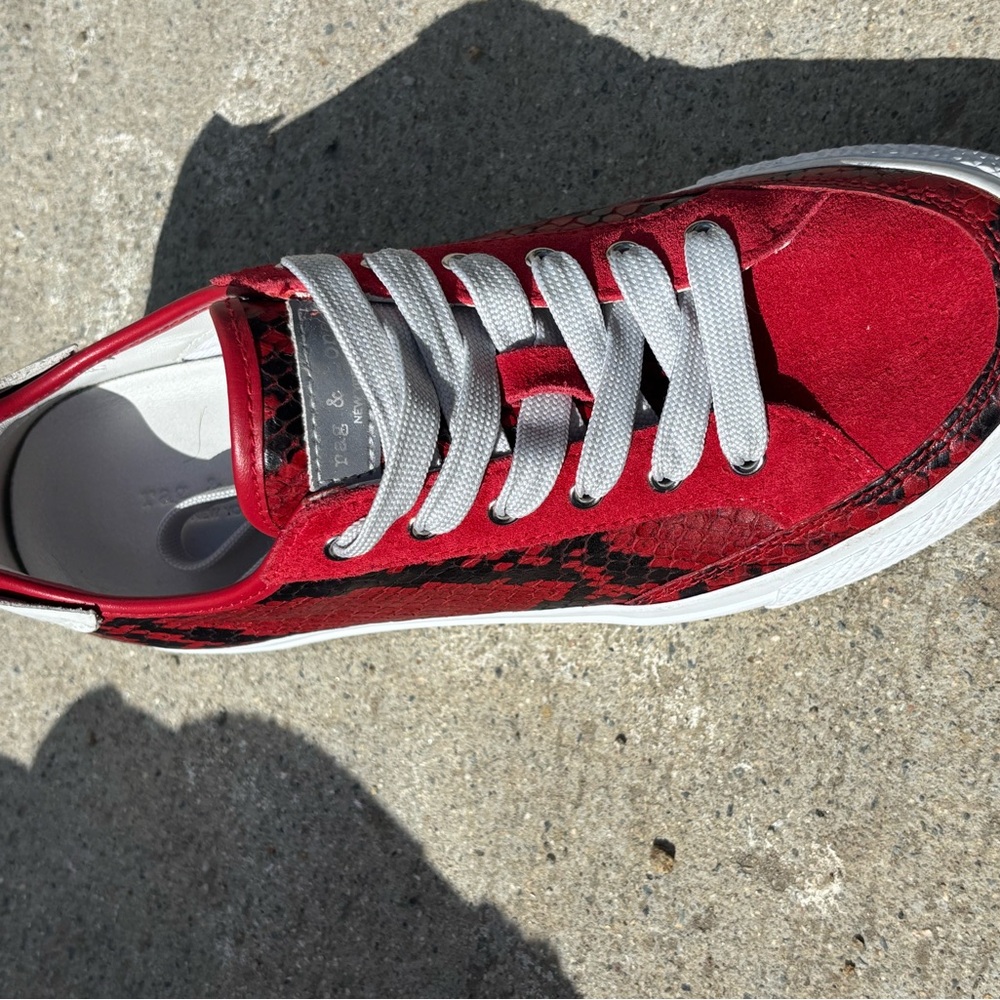 Red & Black womens Sneaker